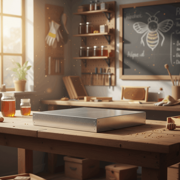 Liebig Blechdeckel gerade