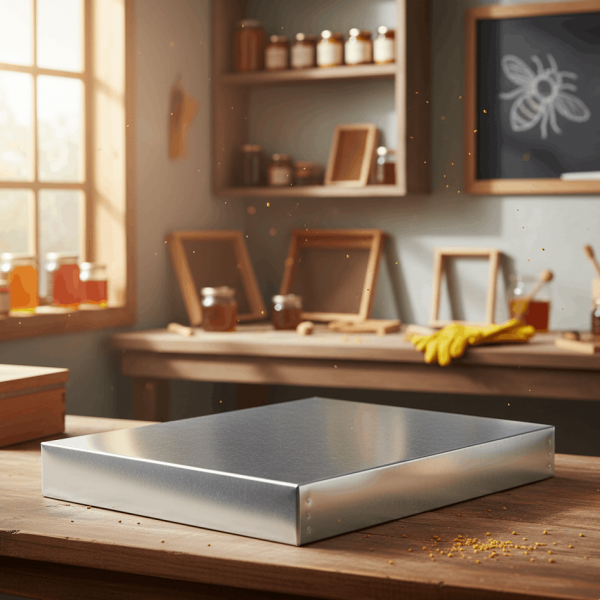 Liebig Edelstahldeckel gerade