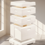 Segeberger Beute Komplettbeute "Anderthalb" mit Flachboden