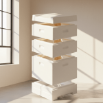 Segeberger Beute Komplettbeute "Anderthalb" mit Hochboden