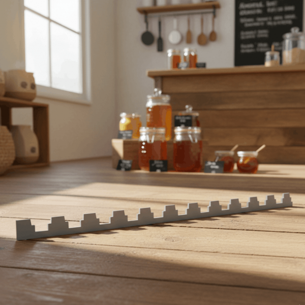 Segeberger Beute Simplex 10er Abstandstreifen Edelstahl