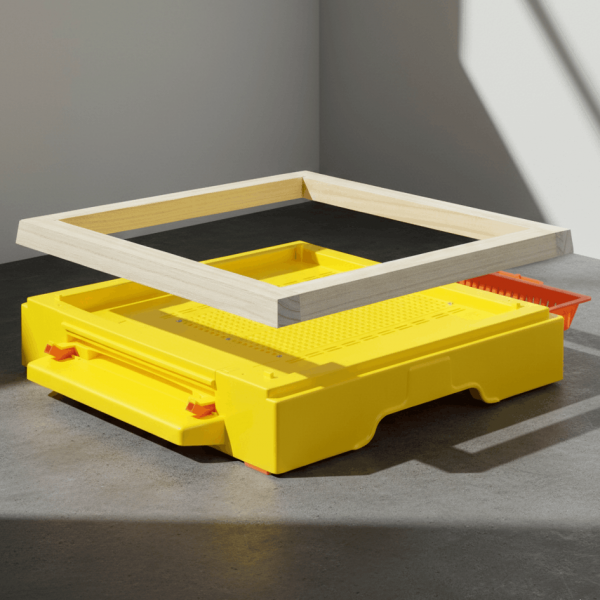 Segeberger Pollenboden mit Holzadapter