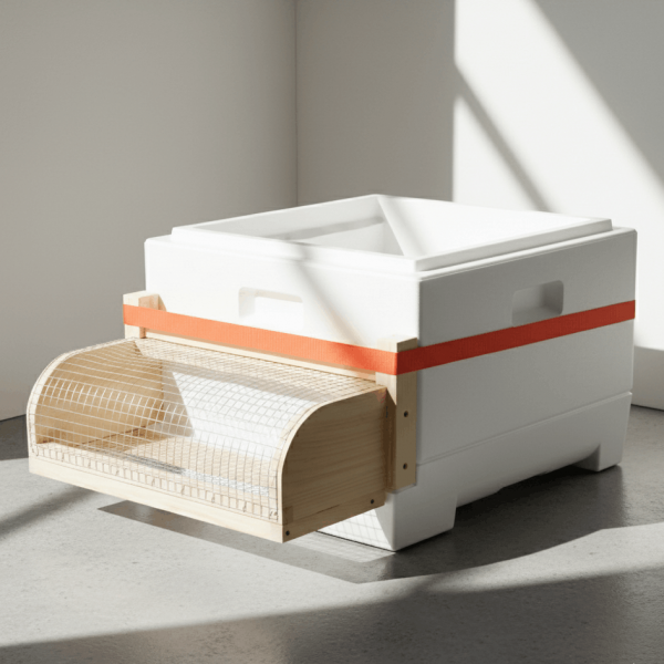 Velutina-Anflugschutz "Maulkorb" für Segeberger Flachboden