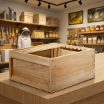 10er Liebig DN Kompaktbeute Ganzzarge "SIMPLEX" mit Abstandstreifen