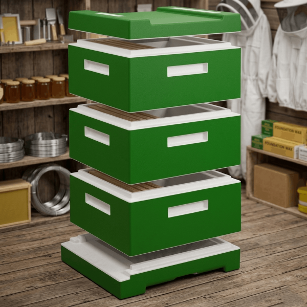 Frankenbeute® Komplettbeute mit Flachboden, Deutsch Normalmaß