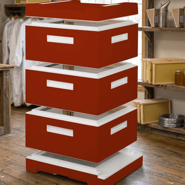 Frankenbeute® Komplettbeute mit Flachboden, Langstroth