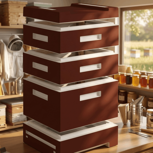 Frankenbeute® Komplettbeute mit Hochboden, Dadant Blatt