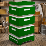 Frankenbeute® Komplettbeute mit Hochboden, Deutsch Normalmaß