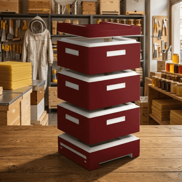 Frankenbeute® Komplettbeute mit Hochboden, Langstroth