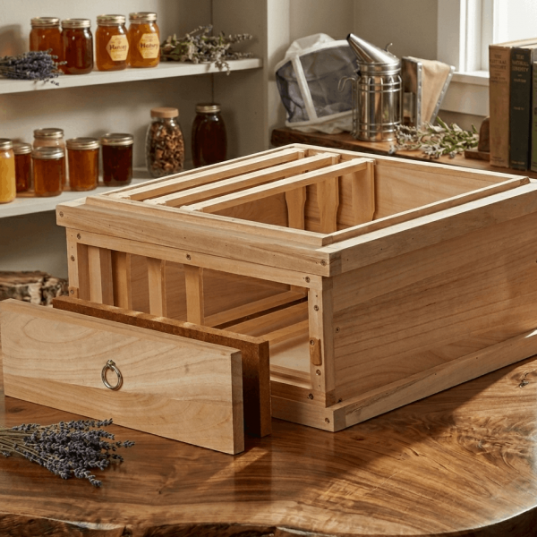 Frankenbeute® Massivholz Schauzarge