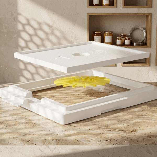 Frankenbeute® Styropor® Bienenflucht