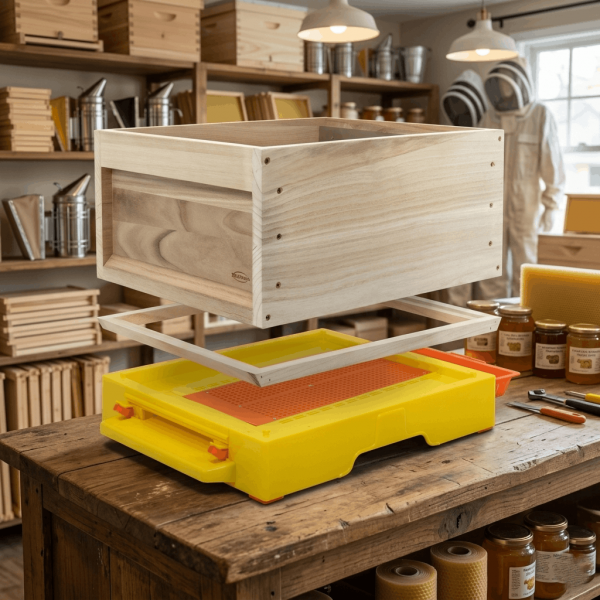 Holzadapter für Liebig Pollenboden