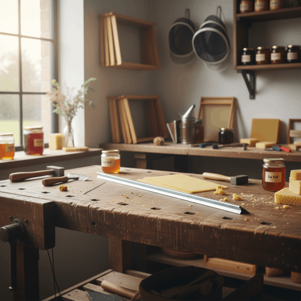 Klebeschiene 40 cm verzinkt