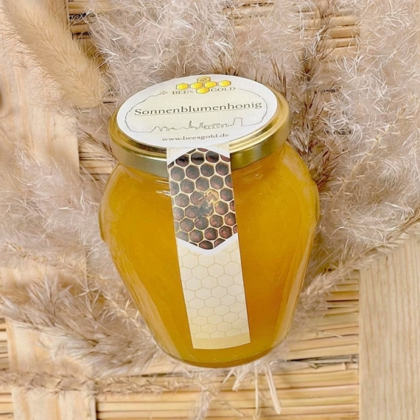 Sonnenblumenhonig vom Imker aus Deutschland kaufen - regionaler Honig in Berlin.