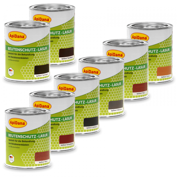 Beutenschutz Lasur 750 ml Beutenfarbe