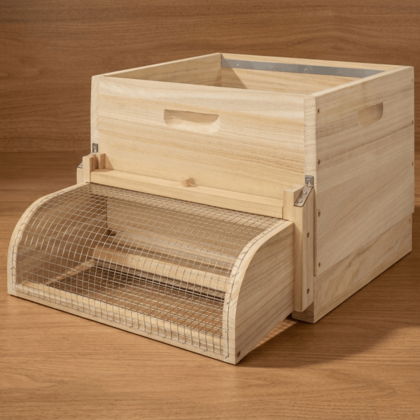 EWG® Velutina-Anflugschutz „Maulkorb“ für 12er Dadant Varroaboden