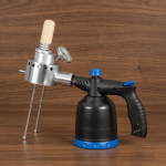 ApiTek® Verdampfer aus Edelstahl mit Gaskartuschen-Aufnahme