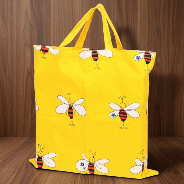 Baumwoll-Tragetasche „Bienchen“