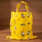 Baumwoll-Tragetasche “Bienchen bunt”