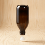 Braune Säureflasche