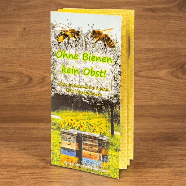 Flyer “Ohne Bienen kein Obst”