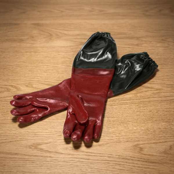 Herren Säurehandschuhe mit Gummizug