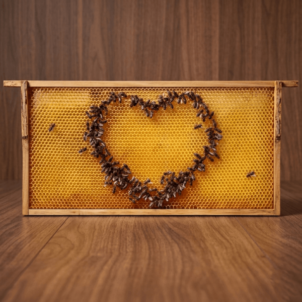 SIPA® Bilder-Rähmchen "Bienen-Herz"