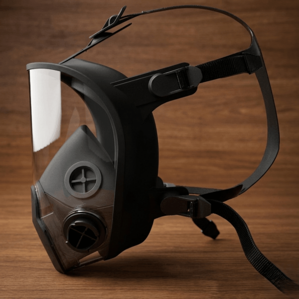 Vollgesichtsmaske, mit 2 Filtern