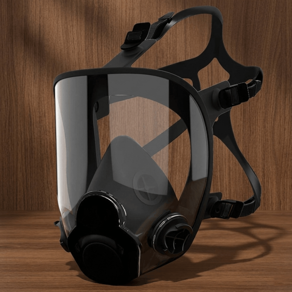 Vollgesichtsmaske, mit 2 Filtern