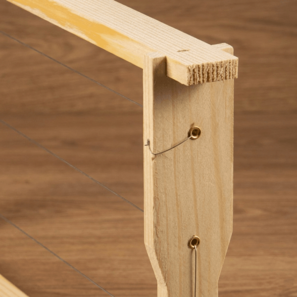 ApiTek® Rähmchen gedrahtet Warré Beute 200 mm, Hoffmann-Seiten
