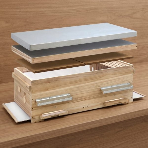 Dadant US Einraumbeute City Box mit Fenster