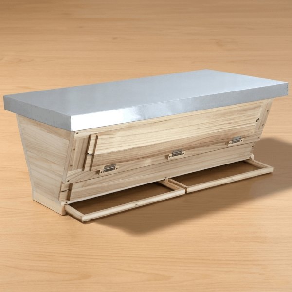 Top Bar Hive mit Fenster
