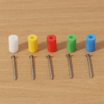 Abstandröllchen aus Plastik 100 Stück