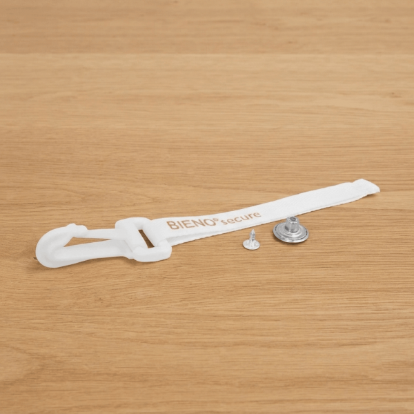 Bieno®secure Taschenband mit Karabiner
