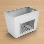 Brennraumblech aus Stahl für Bieno® Holzofen