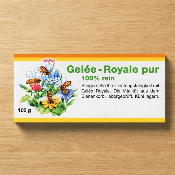 Flores Etikett Gelée Royale 100 g