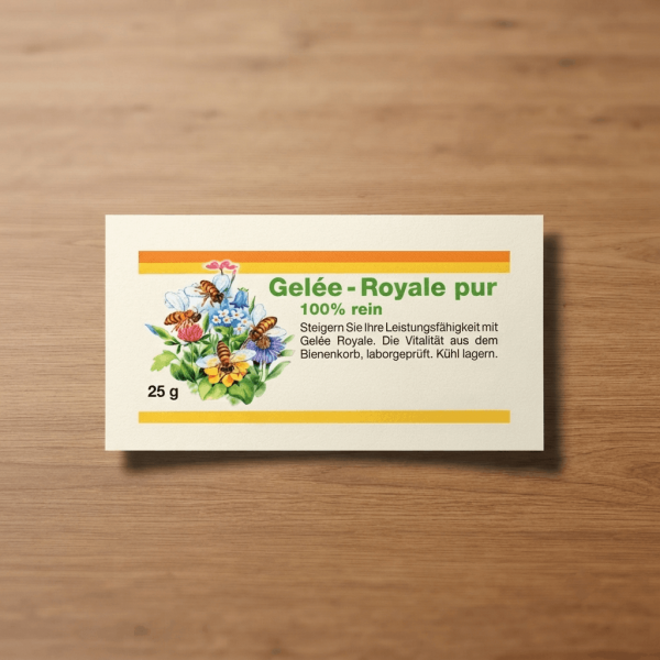 Flores Etikett Gelée Royale 25 g