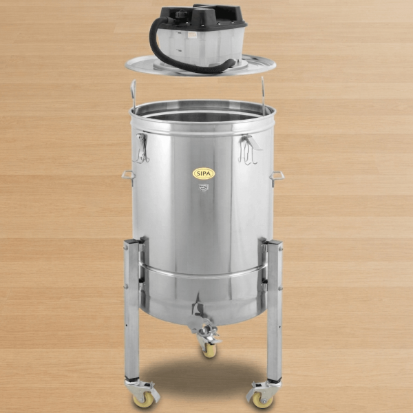 SIPA® Nirosta Dampfwachsschmelzer elektrisch