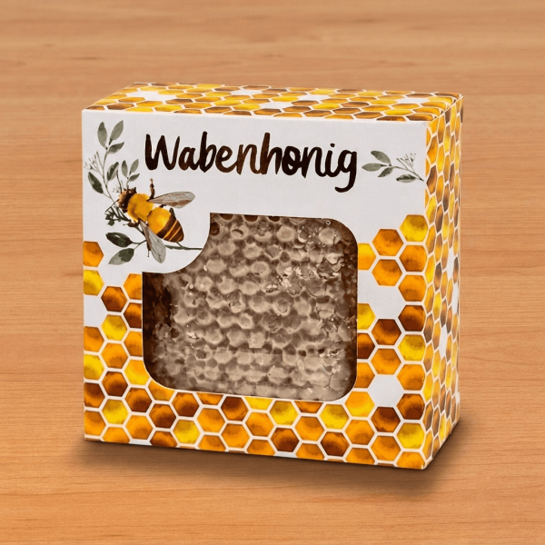 Wabenhonig Verpackung "Goldwabe"