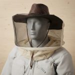 ApiTek® Cowboyhut-Schleier-Kombination