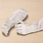 BienoAir® Lederhandschuhe Langstulpe