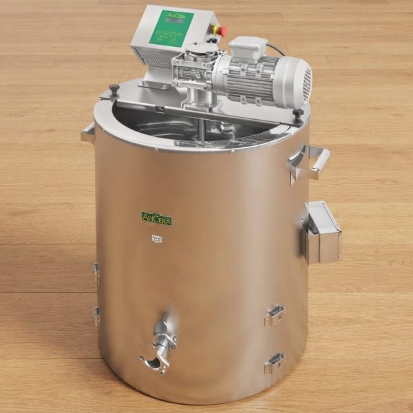 ApiCera® Rührmaschine 180 kg doppelwandig mit Heizung, Vollautomat