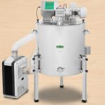 ApiCera® Rührmaschine 185 kg doppelwandig mit Heizung und Trockner, Vollautomat