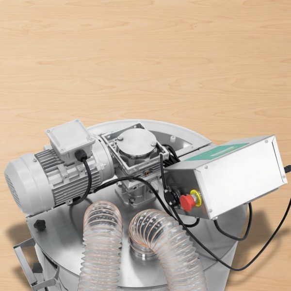 ApiCera® Rührmaschine 185 kg doppelwandig mit Heizung und Trockner, Vollautomat
