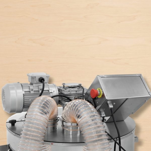 ApiCera® Rührmaschine 185 kg doppelwandig mit Heizung und Trockner, Vollautomat