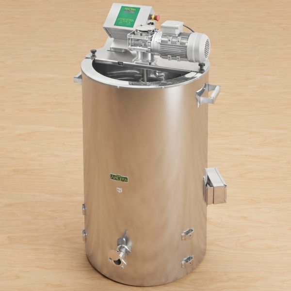 ApiCera® Rührmaschine 250 kg doppelwandig mit Heizung, Vollautomat