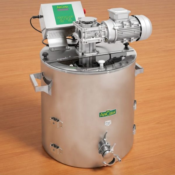 ApiCera® Rührmaschine 70 kg doppelwandig mit Heizung, Vollautomat