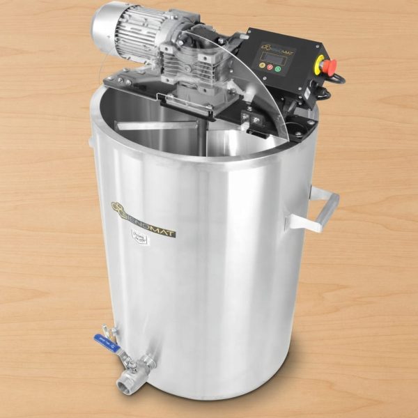 Bienomat® Rührmaschine 200 kg doppelwandig mit Heizspirale - 400 V