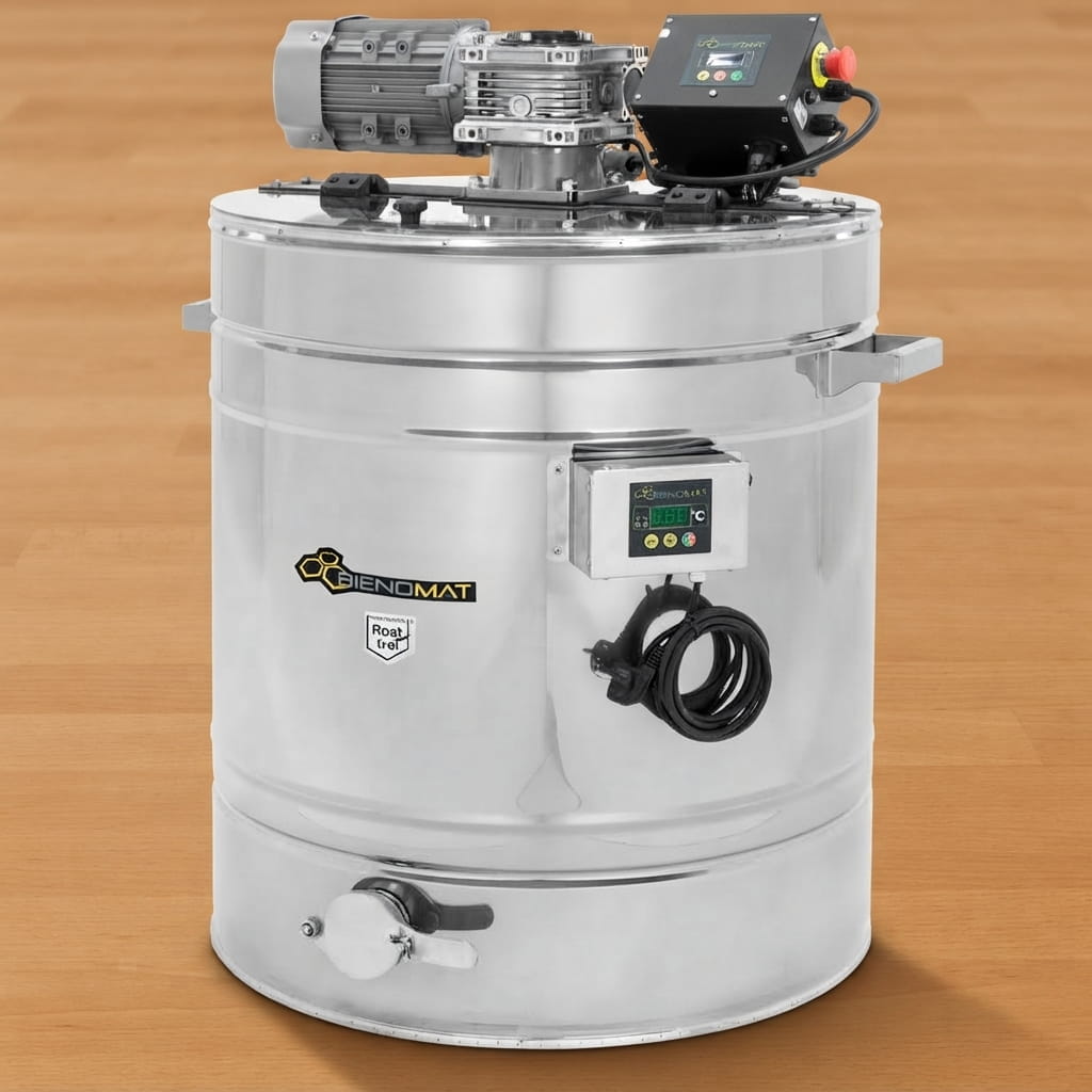 Bienomat® Rührmaschine 280 kg doppelwandig mit Heizung – 400 V