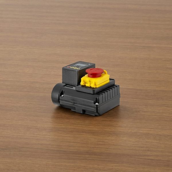 Getriebemotor-Steuerung mit Timer und Notaus